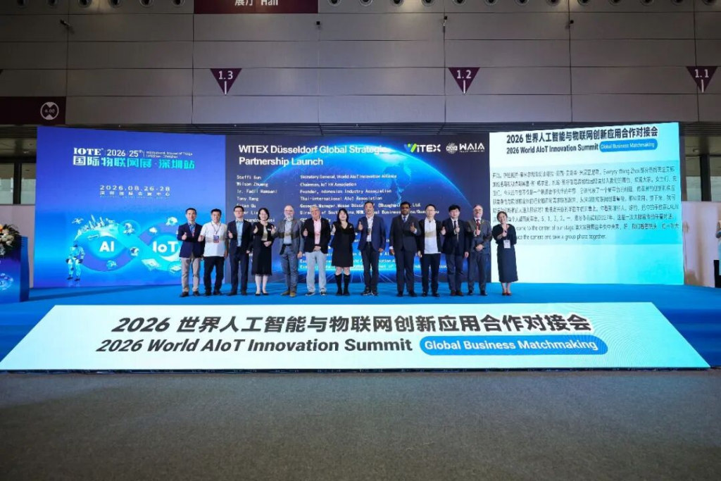 WITEX Heads to Düsseldorf: Global Partners Launch Strategic Partnership in Shenzhen, Opening an Asia–Europe Corridor for Physical AI